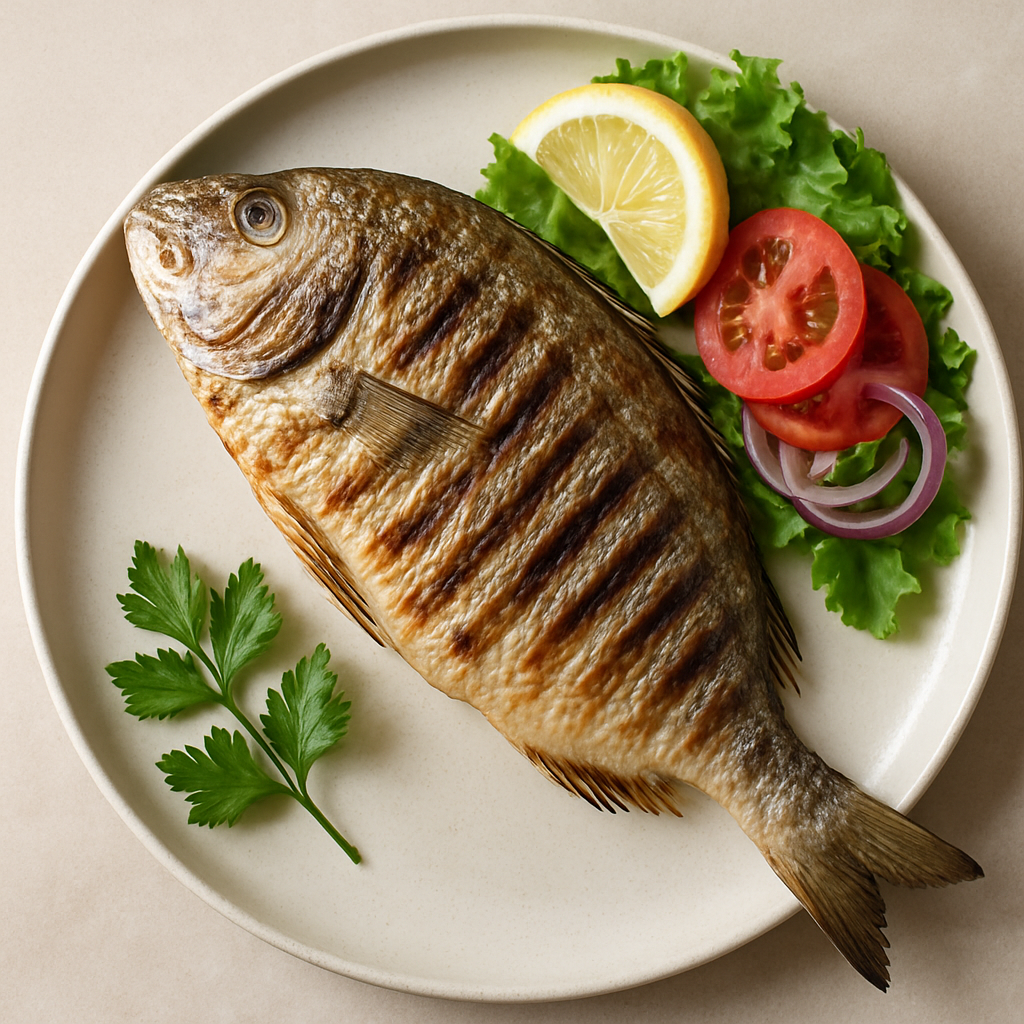 Mırmır Izgarada (Grilled Mormyrus)