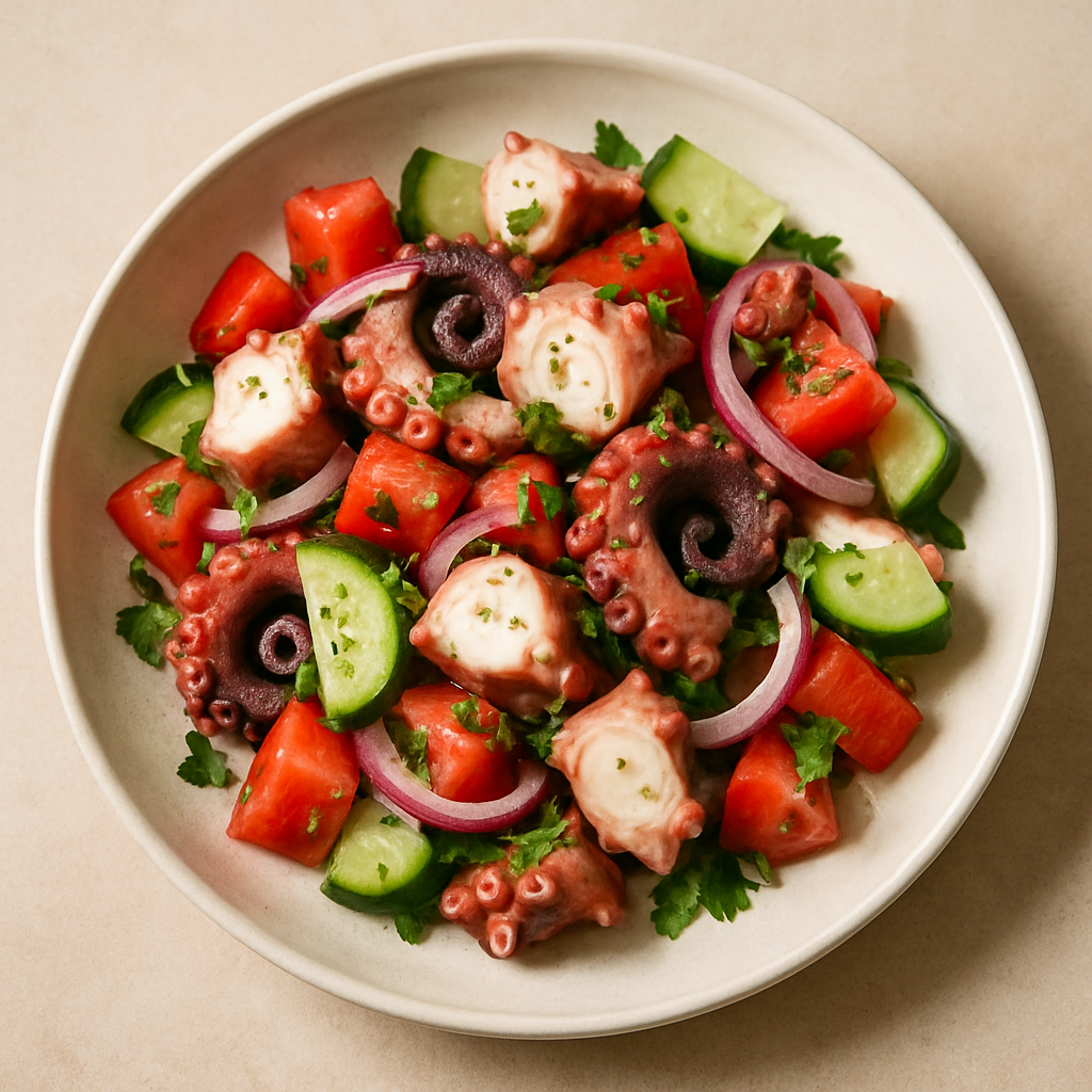Ahtapot Salatası